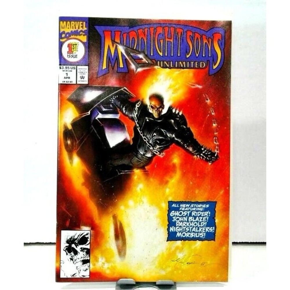MIDNIGHT SONS: UNLIMITED #1 (1993) - MARVEL COMICS - MCU Comic Book Ghost Rider